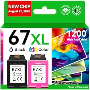 67XL Ink Cartridges Compatible for ...
