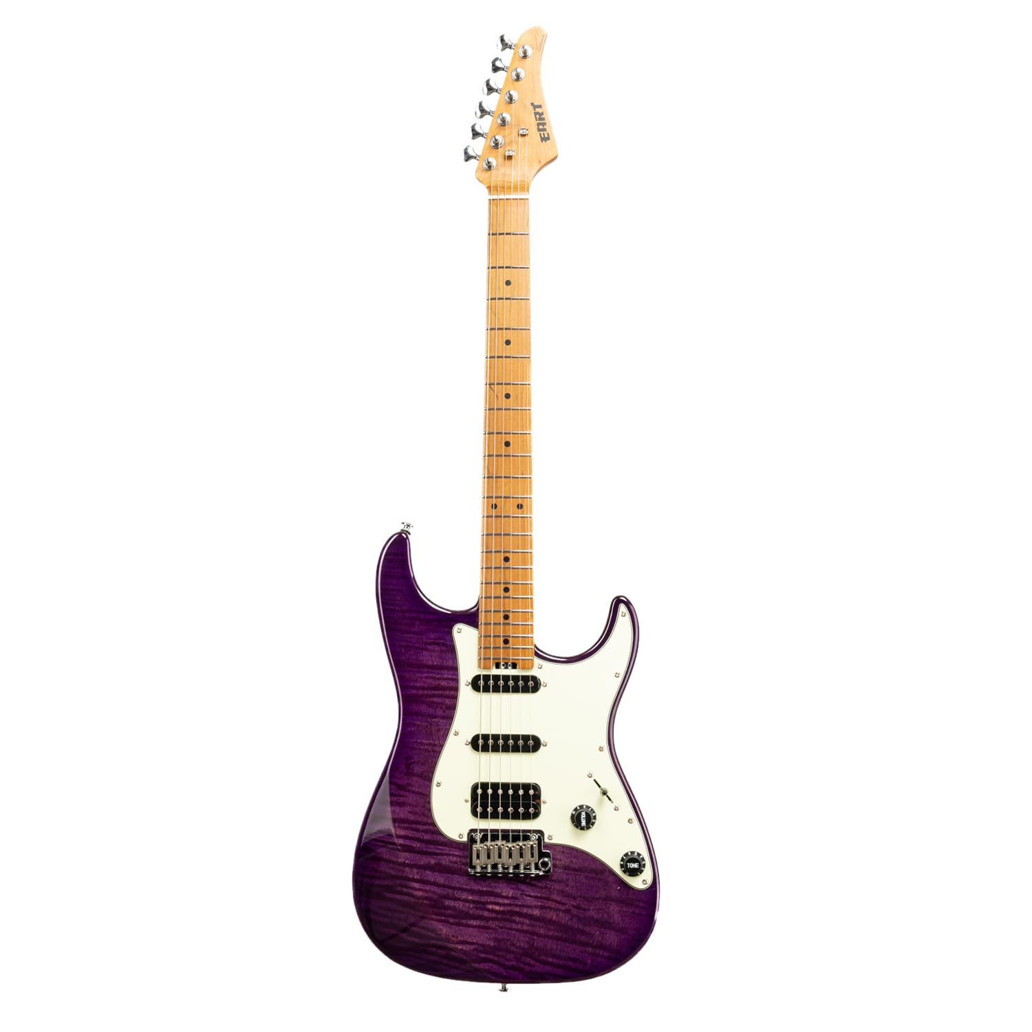 Chitarra Elettrica Senza Testa EART GW2T-SE - Corpo In Mogano, Manico In Acero, Pickup Artones-TSE, Colore Blu - Foto 9