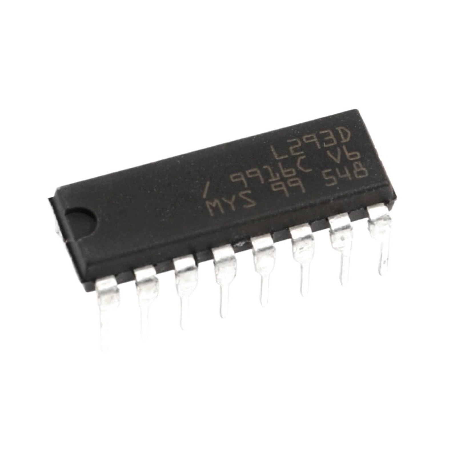 Controlador de motor L293B DIP-16 ideal para robótica y proyectos con Arduino