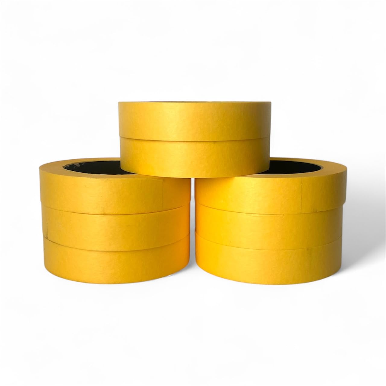 Lot of 48 Rolls 1" X 60 Fine Edge Yellow Painters Masking Tape NOT for Automotive