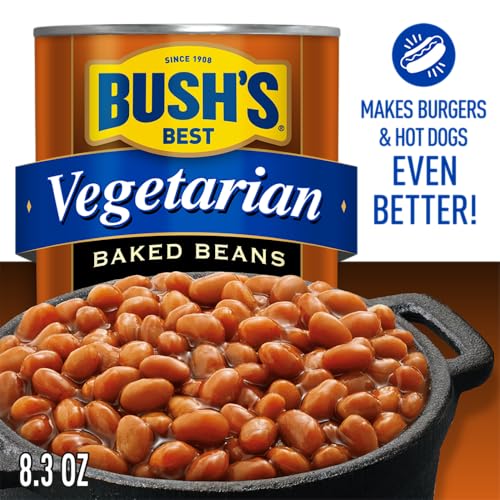 Image of Bush's Best Baked Beans Variety Pack, Seasoned Beans in Savory Sauce for BBQ, Cookouts, Side Dishes and Easy Meals, Vegetarian and Country Style, 8.3 Ounce Each (Variety Pack)