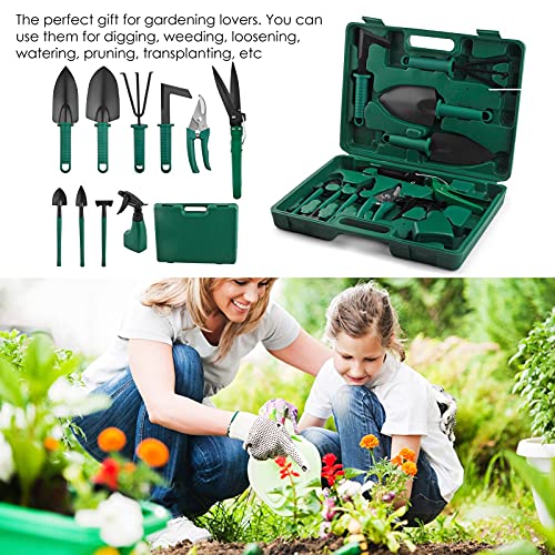 Tlymopukt Ferramentas de Jardim para Jardinagem, Conjunto de Ferramentas de Jardim de Aço Inoxidável