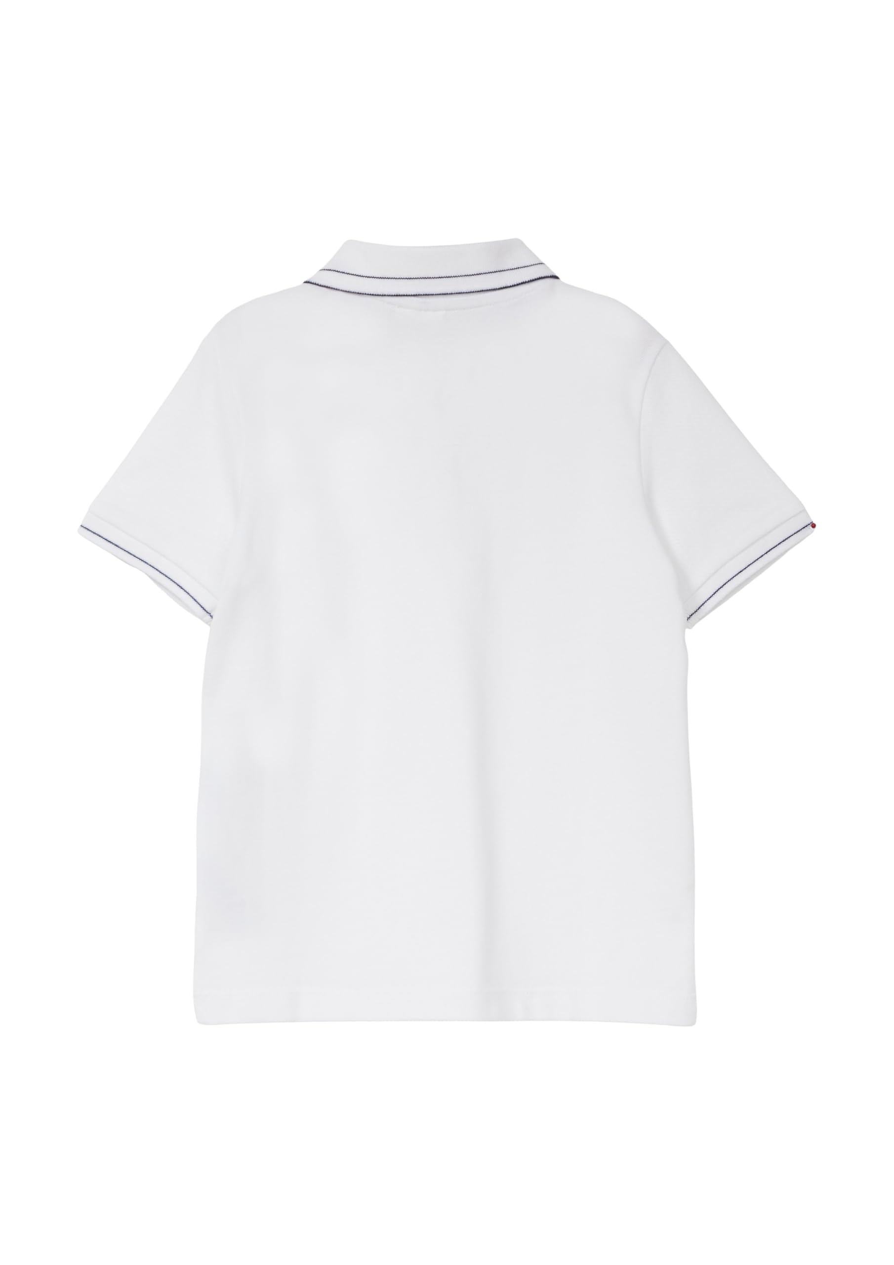 s.Oliver Gemustertes Poloshirt aus Piqué
