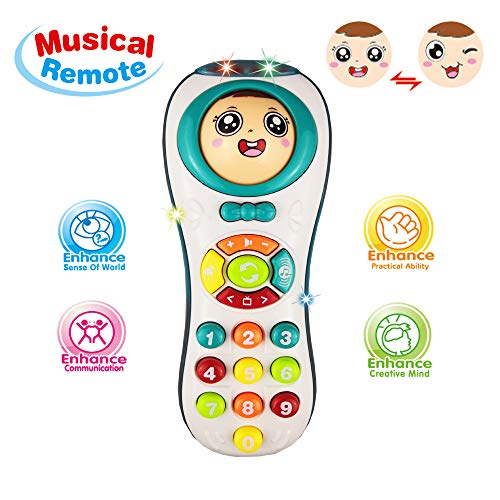 SUNNYPIG Learning Toys 12-24 Year Old Baby Girl, Educational Remote Toys 1-3 Year Olds Boys Girl Kid RomoteToys 9-18 Months Toddler Boy Children Toy Gift Age 1 2 3 Girl Birthday Present