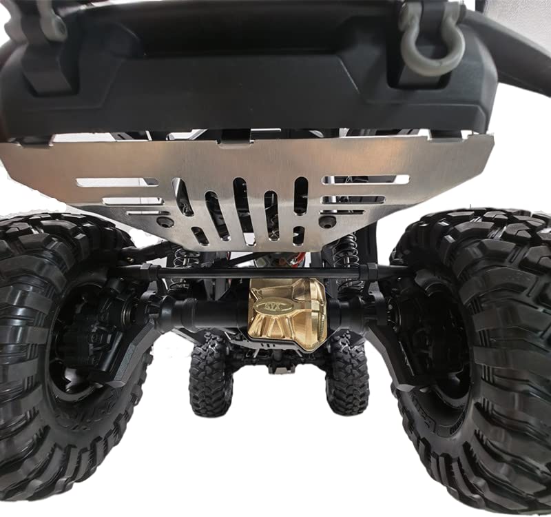 Plus de grip pour TRX4 2021 Ford Bronco : cache différentiel laiton anti-choc - 6