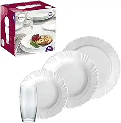 Aparelho de Jantar Duralex Opaline Pétala 16pcs - Nadir 1842