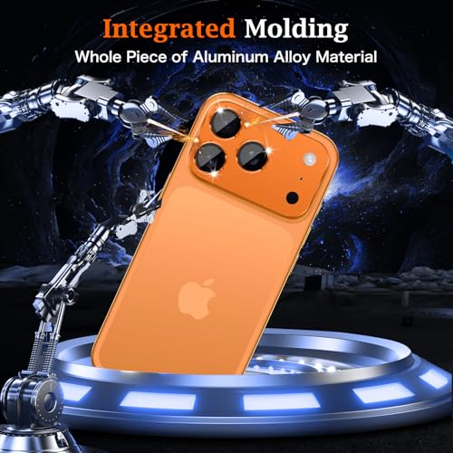 MiKoyi Camera Lens Protector for iPhone 17 Pro Max - Orange - image 6