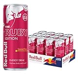 Red Bull Ruby Edition Boisson énergisante Pmp 1,55, saveur poire épicée, 250 ml