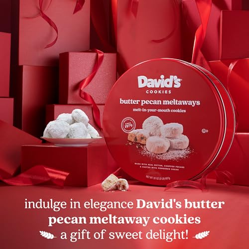 David'S Cookies 0045-0521 Butter Pecan Meltaways 907G thumb #2