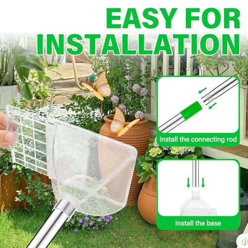 Atrapador de arañas de 82 cm regulable para capturar insectos vivos 6