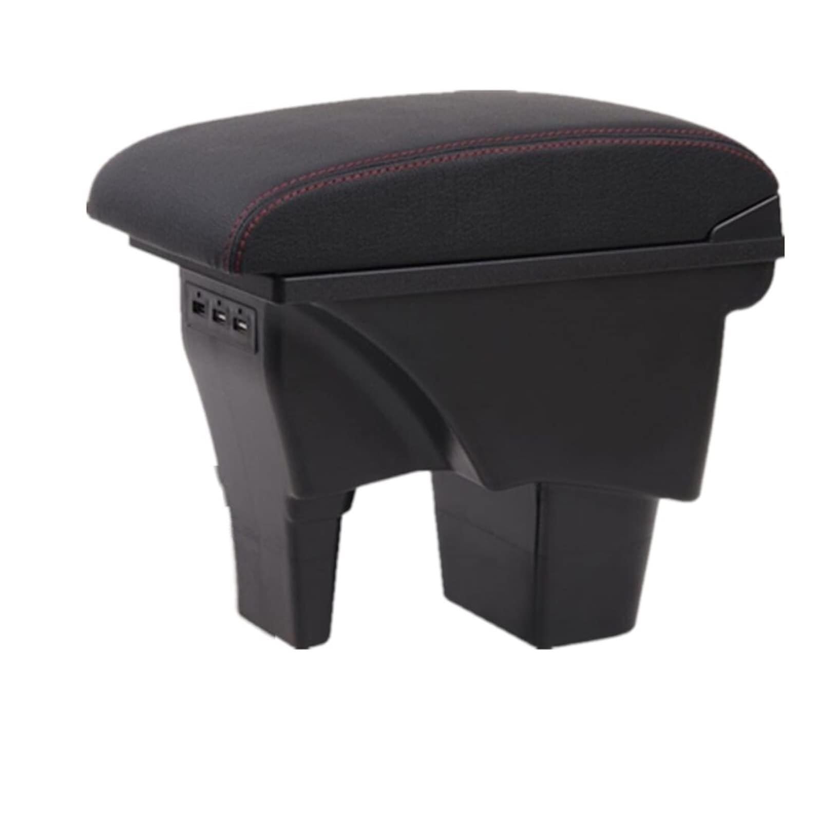 CBCLOPKLCU Centre Console For Suzuki For Vitara Armrest Storage For Box with Carbon Fiber Retrofit and USB