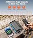 GOODaaa Power Bank Wireless Charger 45800mAh Built in Hand Crank and 4 Cables 15W Fast Charging Power Bank 7 Outputs & 4 Inputs Solar Portable Charger, SOS/Strobe/Strong Flashlights, Compass