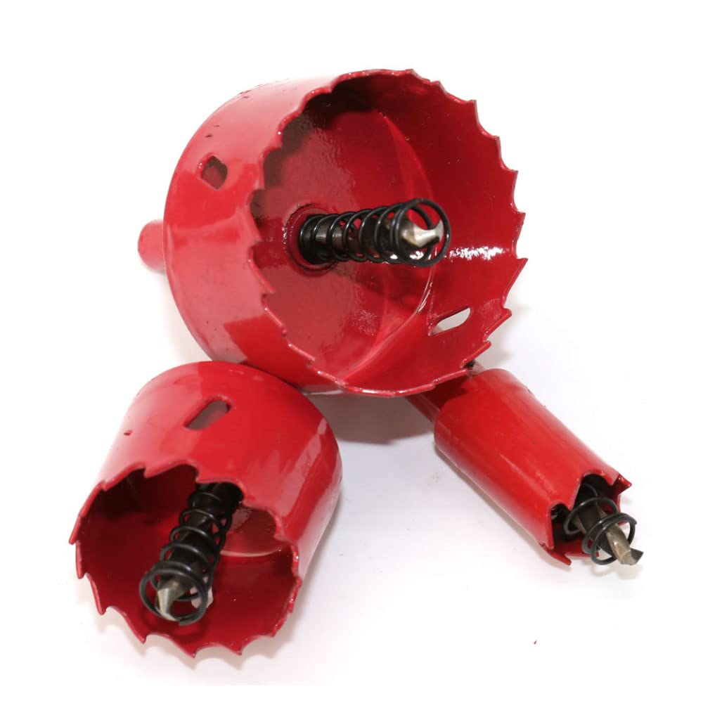 pieza 16mm-200mm broca sierra de agujero brocas helicoidales cortador herramienta eléctrica agujeros de Metal Kit de perforación herramientas de carpintería para acero de madera, 150mm