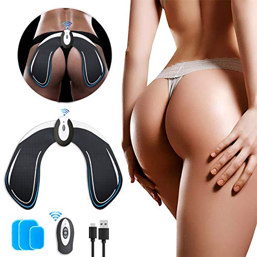 BLUE LOVE ABS Stimulator EMS Hip Trainer Butt Toner with Intelligence System, Helps