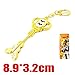 Cosplay Fairy Tail Keys, Lucy Heart Key Chain Celestial Spirit Gate Keyring, Zodiac Keys and Keyring, (水瓶座 Aquarius)