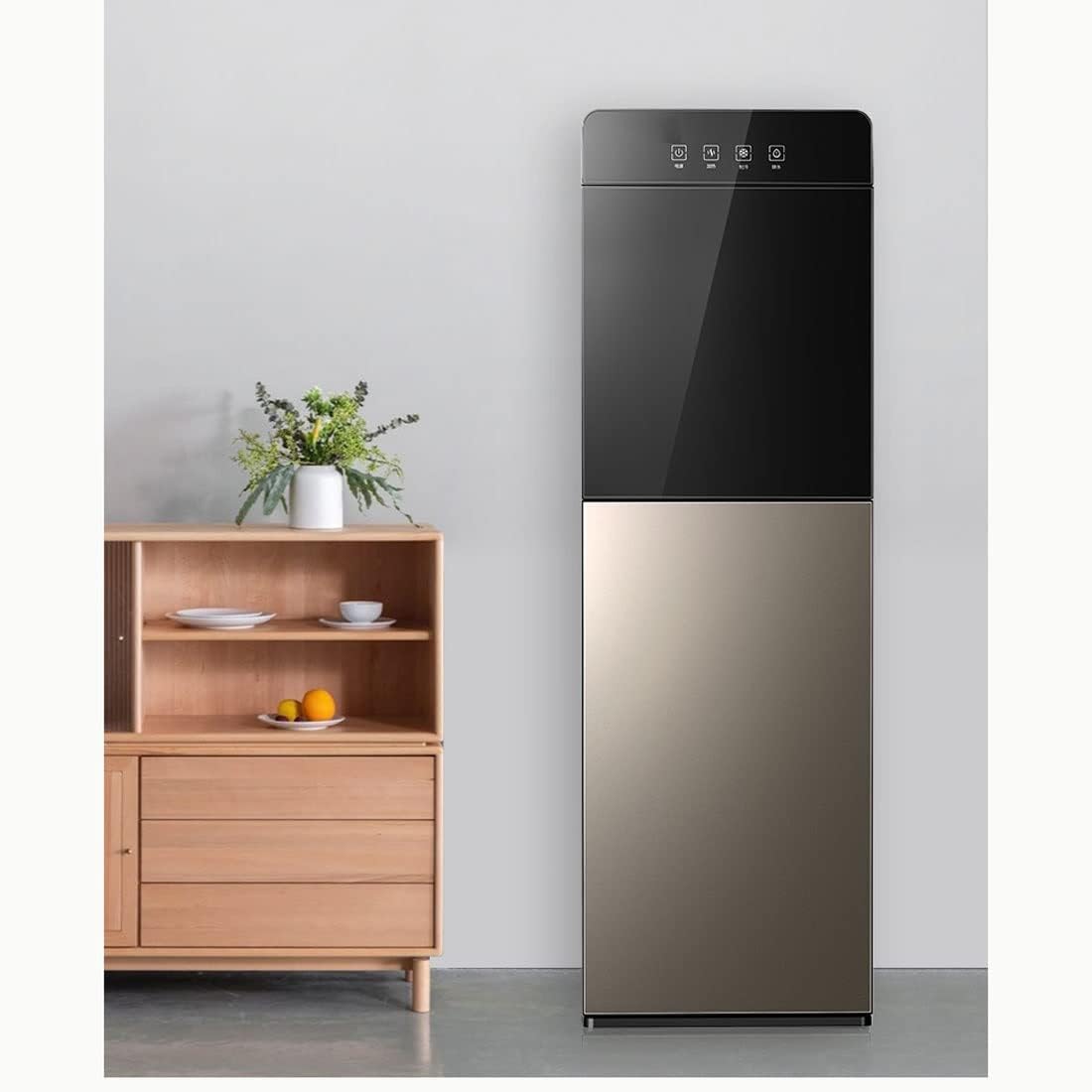 Distributeur d'eau, chargement par le bas, fonction froide et chaude, idéal pour la maison et le bureau, eau froide, thé, café