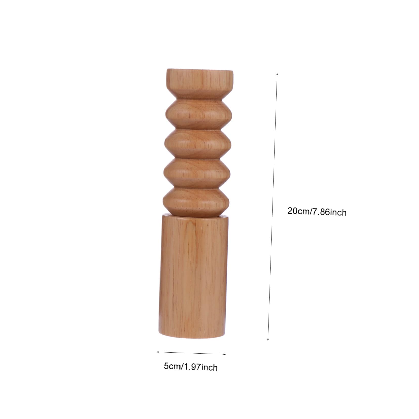 COLLBATH Pepper Mill Pepper Grinder Mill Pepper Grinding Tool Manual Pepper Threading Tool Pepper Shakers Pepper Grinder Bottle Pepper Crusher Vessel Tools Black Pepper Grinder Khaki Wooden