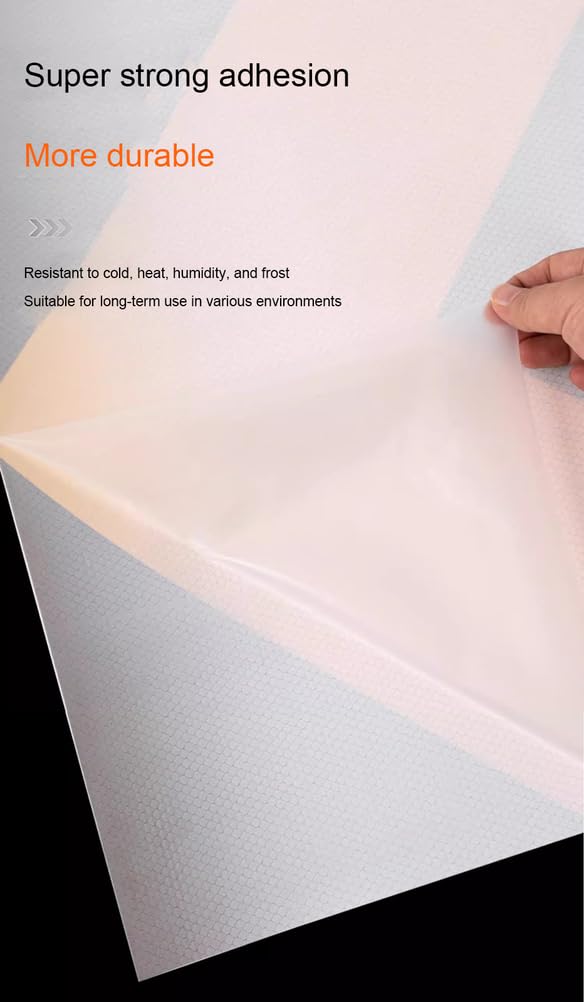 Cinta, cinta reflectante, Pegatinas reflectantes de advertencia, cinta reflectante impermeable, señalización seguridad, flecha amarilla y negra, 50 cm(50cm)