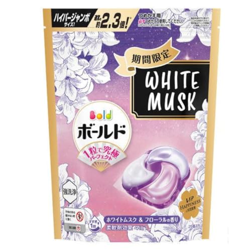 【期間限定】ボールド ジェルボール 4in1 ホワイトムスク＆フローラル 詰め替え 25個のサムネイル
