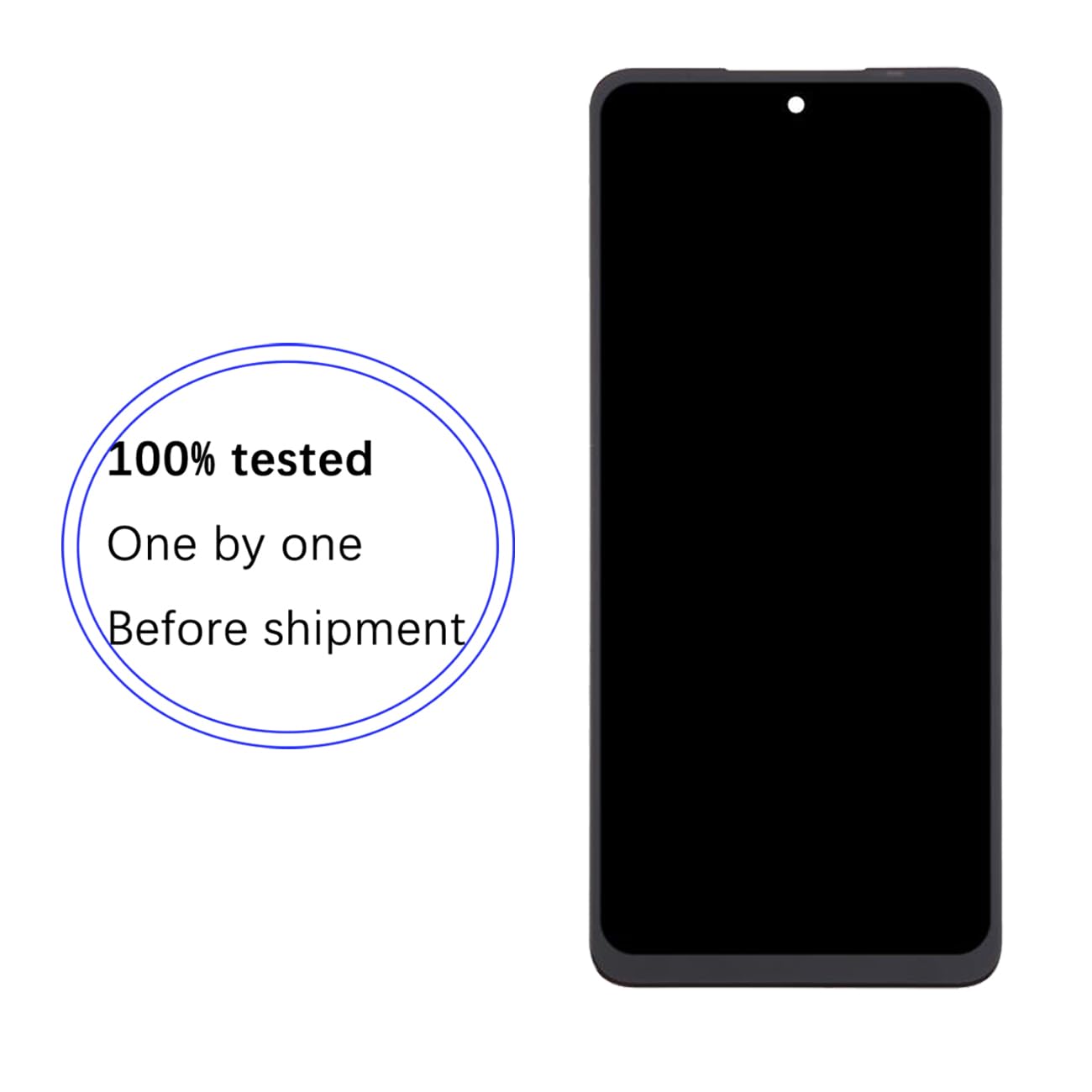 Schermo LCD per Oppo A80 5G CPH2639 Kit di Ricambio Display Schermo Assembly di Riparazione (Nero con Telaio)