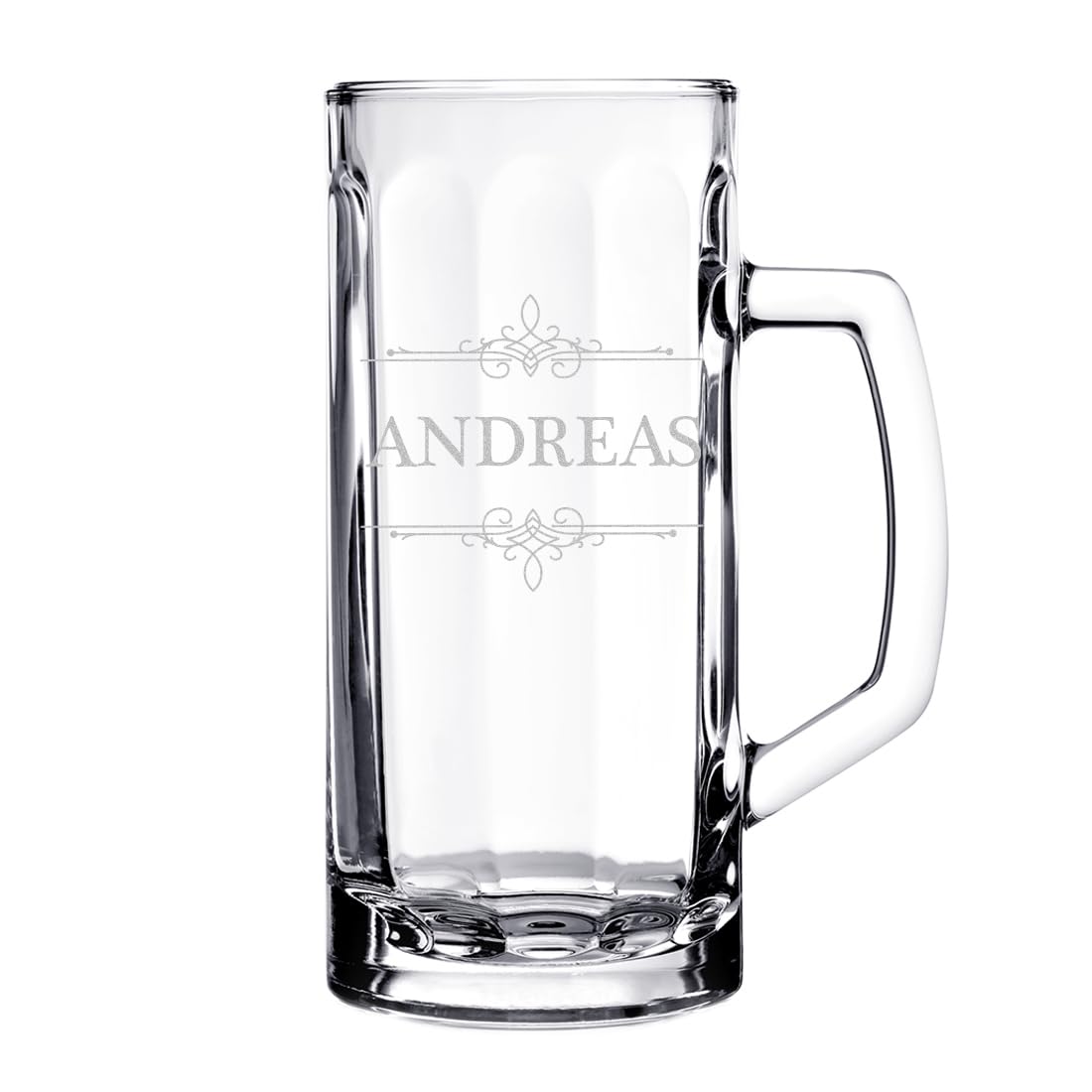Coffret cadeau de 2 pièces : 1 chope à bière de 0,5 l + 1 boîte en bois avec gravure – Cadeau d'anniversaire et d'anniversaire – Verre à bière pour amis – Chope à bière avec trait de remplissage –