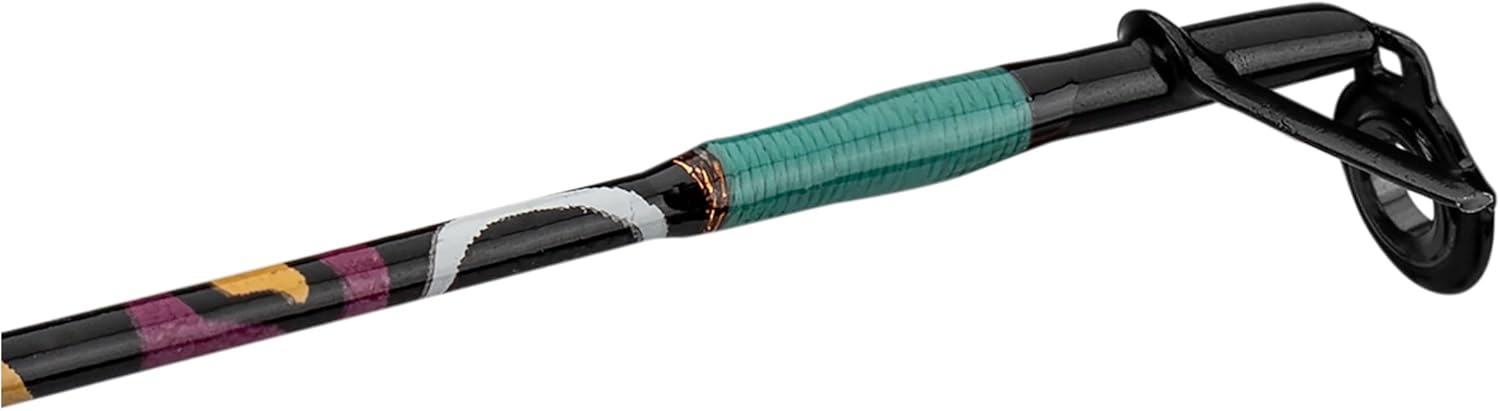 ProFISHiency Krazy Spinning Fishing Combo | 7' Graphite Rod, Stainless Steel Guides, Cork Handle | 6:2:1 Gear Ratio