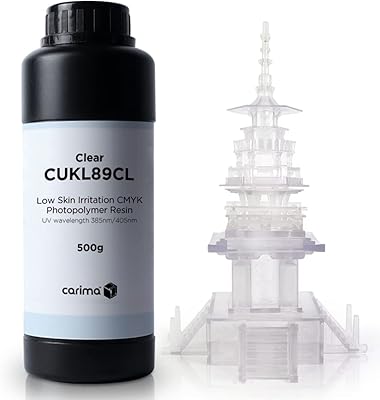 CARIMA Low-Irritation CMYK Resin (Clear) 500g for DLP/LCD Printer