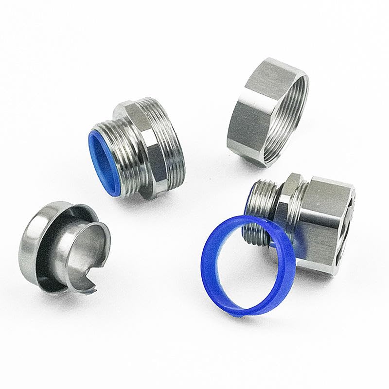 OCTATECH 1/2 in. Liquid Tight Straight Connector, Uninsulated-image-42