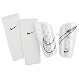 Mercurial Lite Shin Guards White/Black/White MD
