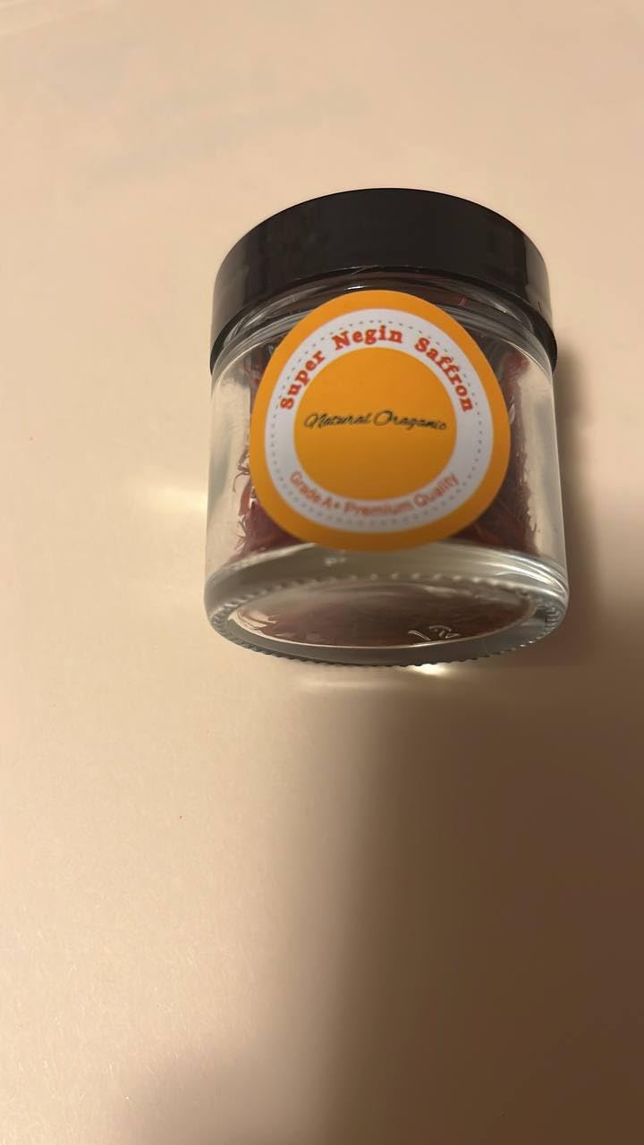 SPIRIT OF ART, Unique Taste Of Saffron, Organic Pure Natural Saffron, Selection Of Super Precious Threads, Strong Natural Sedative, Experience Memorable Of Aroma And Flavor And Elegance In Cooking ( 5 Grams )
