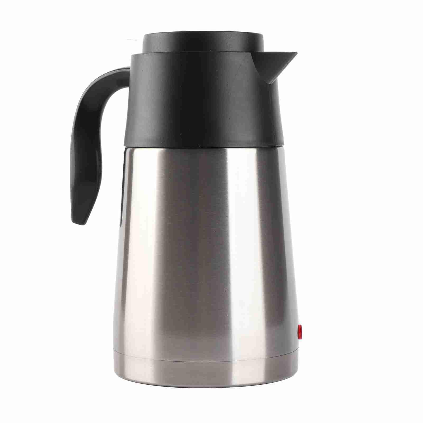Hervidor eléctrico de 1300ml y 12V, taza de viaje, caldera de agua calentada de acero inoxidable para coche y camión (coche de 12v)