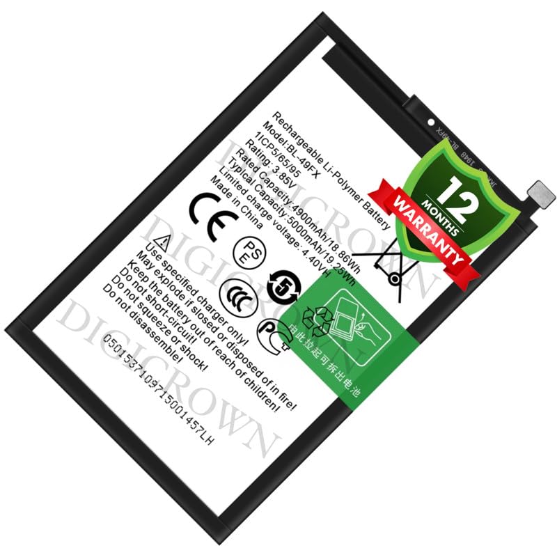 Image of Original BL-49fX Battery Compatible for Infinix Hot 9 (X655, X655C, X655D) | Infinix Hot 9 Pro (X655F) - (5000mAh) - 1 Year Warranty