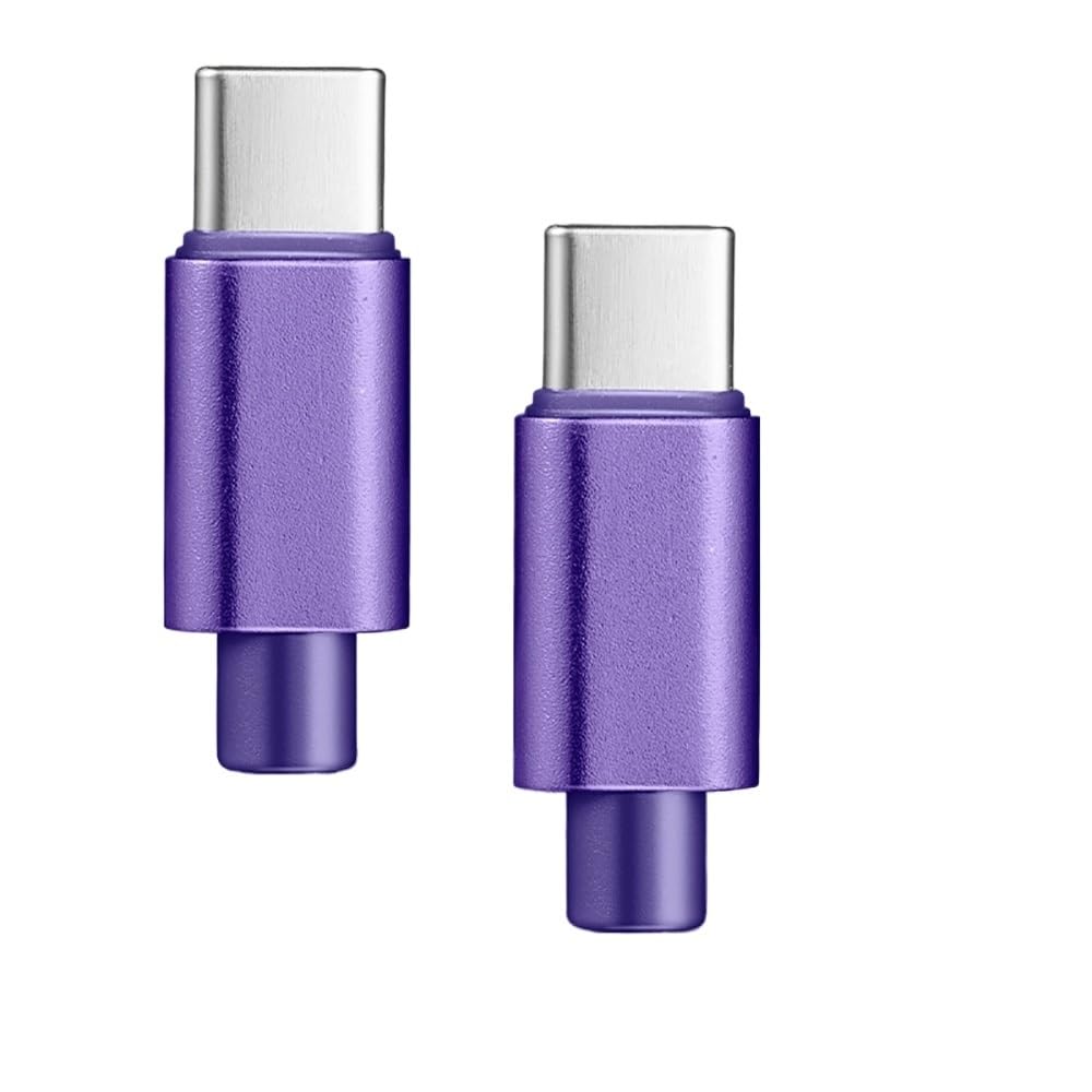 5A Nylon 1/2/3m 66w USB C to Type C Fast Cable(2m,Purple)