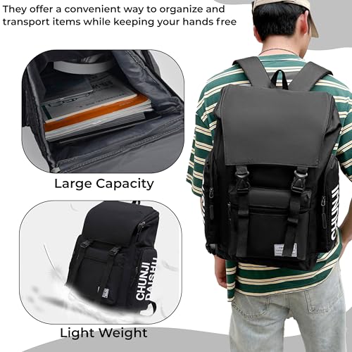 Image of Kraptick Backpack - Waterproof Travel Stylish Laptop Backpack, Business Bag, Office Work Bag, and Professional Backpack with Spacious Storage and Durable Design