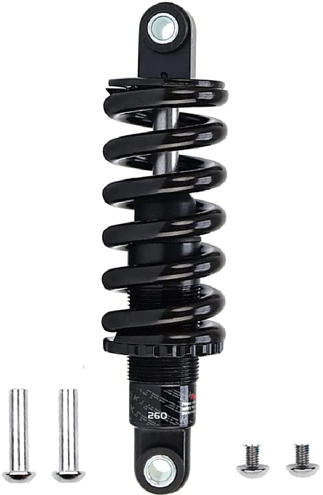 Amortiguador Reemplazo del Amortiguador Trasero de Bicicleta montaña, Resorte Tubo 125mm, 150mm, 165mm y 190mm(125mm-850lbs)