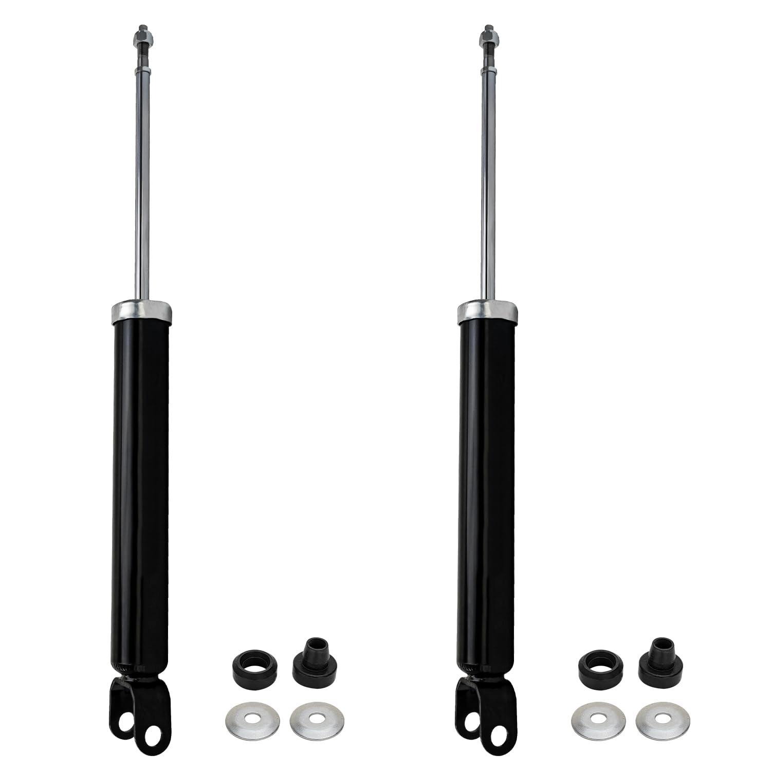 Detroit Axle - 2 Rear Shock Absorbers for 2007-2010 Hyundai Elantra