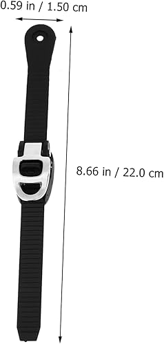 Miniatura 2 de 2 sets patines accesorios de correas fijas hebillas reemplazo para hombres 2 piezas* 2