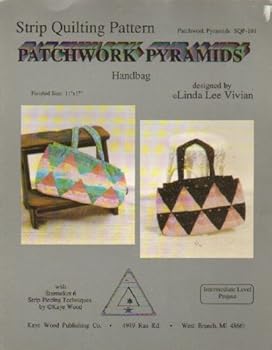 Handbag: Strip Quilting Pattern- Patchwork Pyramids