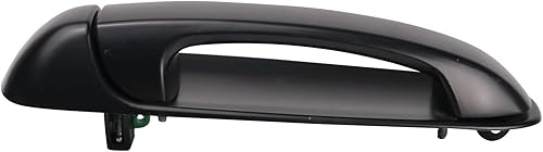 Miniatura 802 de TRQ Manija de puerta exterior delantera izquierda plateada para el lado del conductor compatible con Nissan 370Z 2009-2017