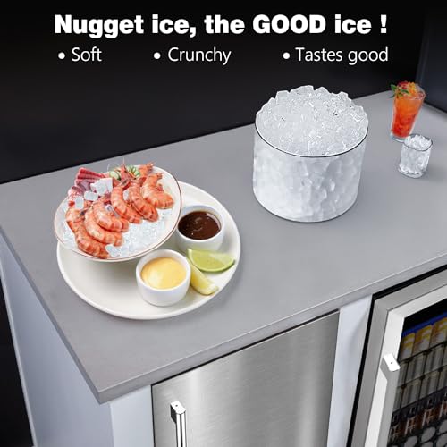 Máquina Extractora de Hielo Comercial Cowsar 66lbs/24H Acero miniatura 5