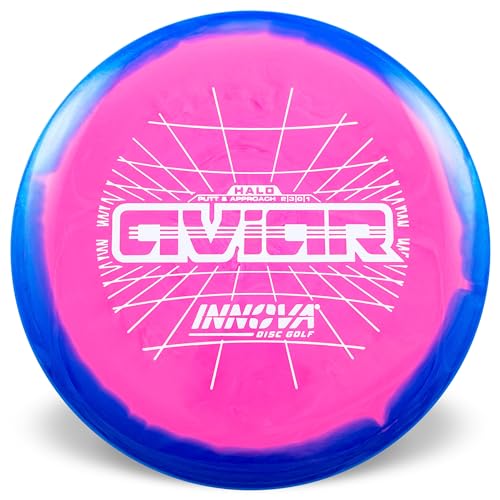 Innova Halo Star Aviar Disc Golf Putter – Consistent Disc Golf Putter (Colors Will Vary) (165-169g)