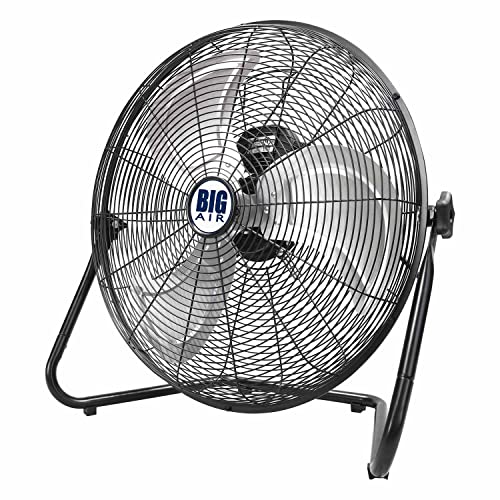 Big Air | Industrial Grade Air Circulator For Garage, Shop, Home, Barn Use (20" Floor Fan) #TOP5