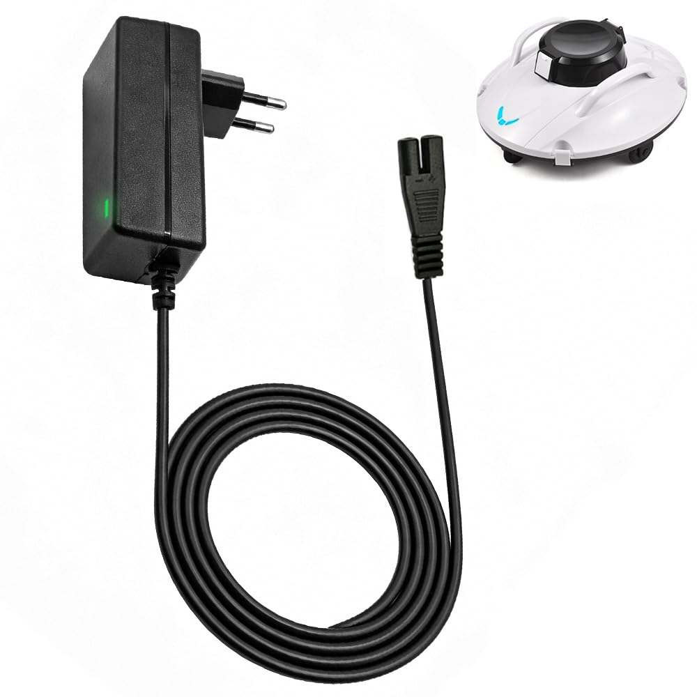 Cargador de 16.8V Compatible con Aiper Scuba S1 E1 Limpiador de Piscina Robótica Inalámbrica