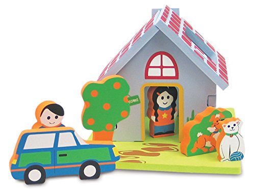 Preisvergleich Produktbild Halilit Edushape Schwimmende 3D My Home Creative Badespielzeug