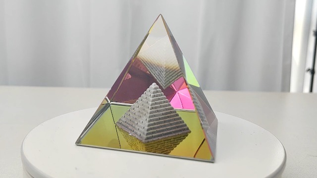 Cikonielf Pyramide De Cristal Orgone Pyramid Energy Generation Paisible