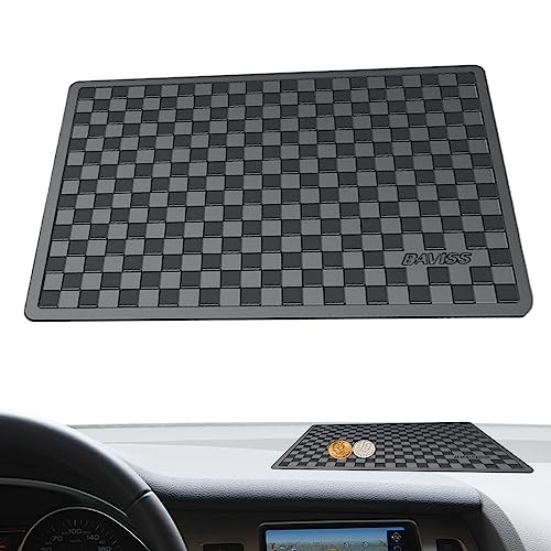 Car Dashboard Non-Slip Pad,Non-Slip Dash Grip Mat with Strong Stickiness | Car Anti-Slip Mat for Cellphone, Dashboard Mat for Cell Phones, Anti-Slip Sticky Dash Grip Mat Kumprohu