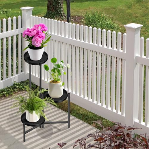 Qrrica TJ-1 3 Tier Metal Plant Stand thumb #5