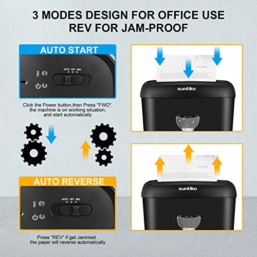 suntiko Paper Shredder CD210P-12 の商品画像 4