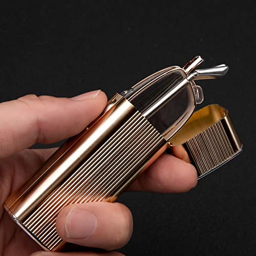 Mini occhiali da lettura pieghevoli, occhiali da lettura tascabili portatili dorati con aste a molla retrattili (dimensioni : 2.5 x)