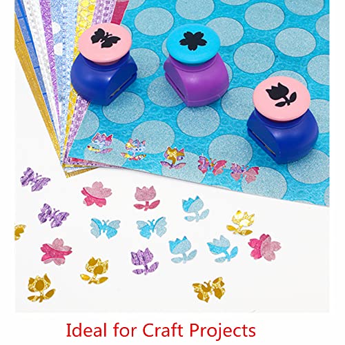 Baisunt 20 Sheets Silver Glitter Cardstock Paper For Diy Art Project, Scrapbook, Birthday Wedding Party Decoration 250Gsm(8X12 In, Non Adhesive) #TOP3